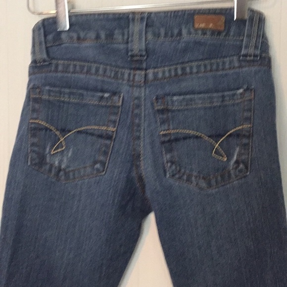 REFUGE Low Rise jeans skinny distressed Sz 5 - Picture 5 of 7